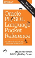 Cover: Oracle PL/SQL Language Pocket Reference - O'Reilly