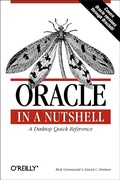 Cover: Oracle in a Nutshell - O'Reilly