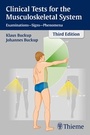 Cover: Clinical Tests for the Musculoskeletal System - Thieme