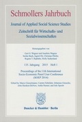 Cover: Proceedings of the 11th International Socio-Economic Panel User Conference (SOEP 2014). - Duncker & Humblot