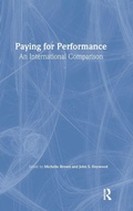 Cover: Paying for Performance: An International Comparison - Routledge