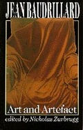 Cover: Jean Baudrillard, Art and Artefact - SAGE Publications Inc