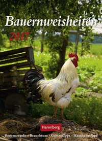 Abbildung von: Bauernweisheiten - Kalender 2017 - Harenberg