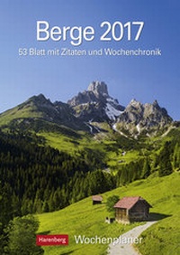 Abbildung von: Berge - Kalender 2017 - Harenberg