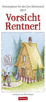 Enlarge image Cover: Vorsicht Rentner! - Kalender 2017 - Harenberg