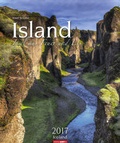 Cover: Island - Kalender 2017 - Weingarten