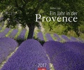 Cover: Ein Jahr in der Provence - Kalender 2017 - Weingarten