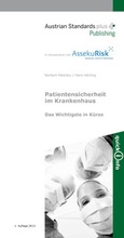 Cover: Patientensicherheit im Krankenhaus - Austrian Standards plus GmbH