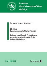 Abbildung von: Leipziger Sportwissenschaftliche Beiträge - Lehmanns Media