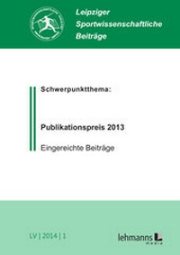 Abbildung von: Leipziger Sportwissenschaftliche Beiträge - Lehmanns Media