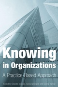 Cover: Knowing in Organizations: A Practice-Based Approach - Routledge