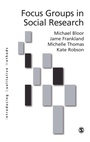 Cover: Focus Groups in Social Research - SAGE Publications Inc