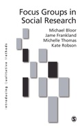 Cover: Focus Groups in Social Research - SAGE Publications Inc