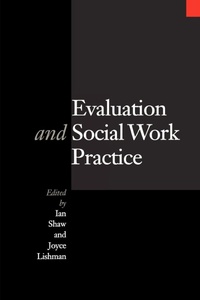 Enlarge image Cover: Evaluation and Social Work Practice - SAGE Publications Inc