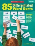 Cover: 85 Differentiated Word Sorts - Teaching Resources