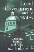 Cover: Local Government and the States: Autonomy, Politics and Policy - M.E. Sharpe