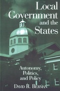 Cover: Local Government and the States: Autonomy, Politics and Policy - M.E. Sharpe