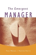 Cover: The Emergent Manager - SAGE Publications Inc