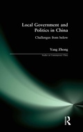 Cover: Local Government and Politics in China - Routledge