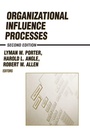 Cover: Organizational Influence Processes - Routledge