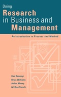 Cover: Doing Research in Business and Management - SAGE Publications Inc