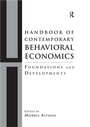 Cover: Handbook of Contemporary Behavioral Economics - Routledge
