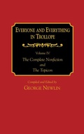 Cover: Everyone and Everything in Trollope: v. 1-4 - Routledge