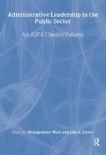 Cover: Administrative Leadership in the Public Sector - Routledge