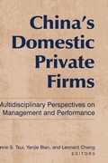 Cover: China's Domestic Private Firms: - Routledge