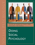 Cover: Doing Social Psychology - SAGE Publications Inc