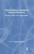 Cover: Interactions in Analytical Political Economy - Routledge