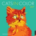 Cover: Cats in Color 2017 Wall Calendar - Universe Publishing