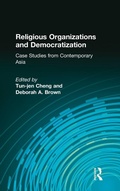 Cover: Religious Organizations and Democratization - Routledge