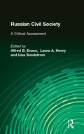 Cover: Russian Civil Society: A Critical Assessment - Routledge