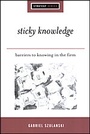 Cover: Sticky Knowledge - SAGE Publications Inc