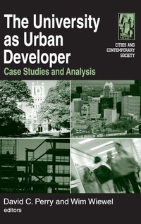 Enlarge image Cover: The University as Urban Developer: Case Studies and Analysis - Routledge