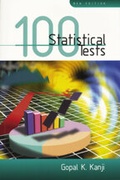 Cover: 100 Statistical Tests - SAGE Publications Inc