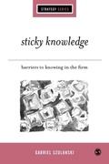 Cover: Sticky Knowledge - SAGE Publications Inc
