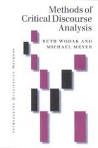 Enlarge image Cover: Methods of Critical Discourse Analysis - SAGE Publications Inc