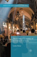 Cover: The Political Economy of Investment in Syria - Palgrave Macmillan