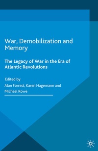 Enlarge image Cover: War, Demobilization and Memory - Palgrave Macmillan