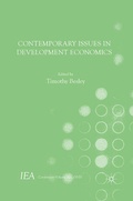 Cover: Contemporary Issues in Development Economics - Palgrave Macmillan