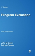 Cover: Program Evaluation - SAGE Publications Inc