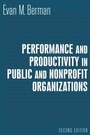 Cover: Performance and Productivity in Public and Nonprofit Organizations - Routledge