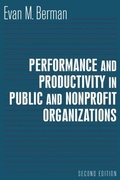 Cover: Performance and Productivity in Public and Nonprofit Organizations - Routledge