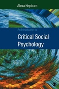 Cover: An Introduction to Critical Social Psychology - SAGE Publications Inc
