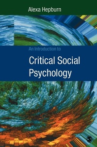 Enlarge image Cover: An Introduction to Critical Social Psychology - SAGE Publications Inc