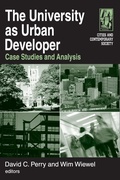 Cover: The University as Urban Developer: Case Studies and Analysis - Routledge
