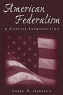 Cover: American Federalism: A Concise Introduction - Routledge
