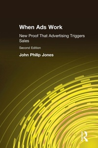 Enlarge image Cover: When Ads Work - Routledge